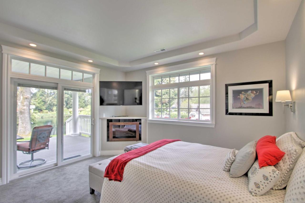 Contemporary Tacoma Cottage With Deck And Pond! Ngoại thất bức ảnh