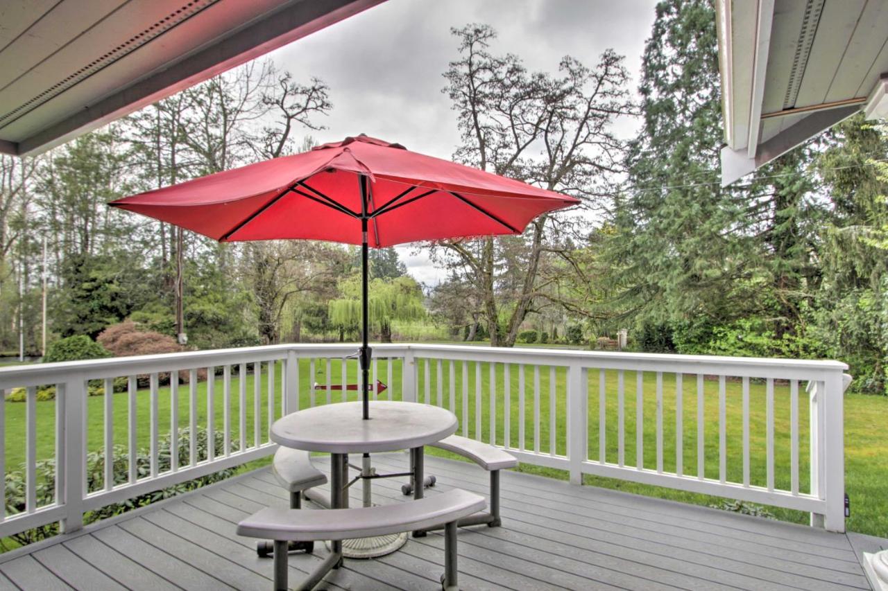 Contemporary Tacoma Cottage With Deck And Pond! Ngoại thất bức ảnh