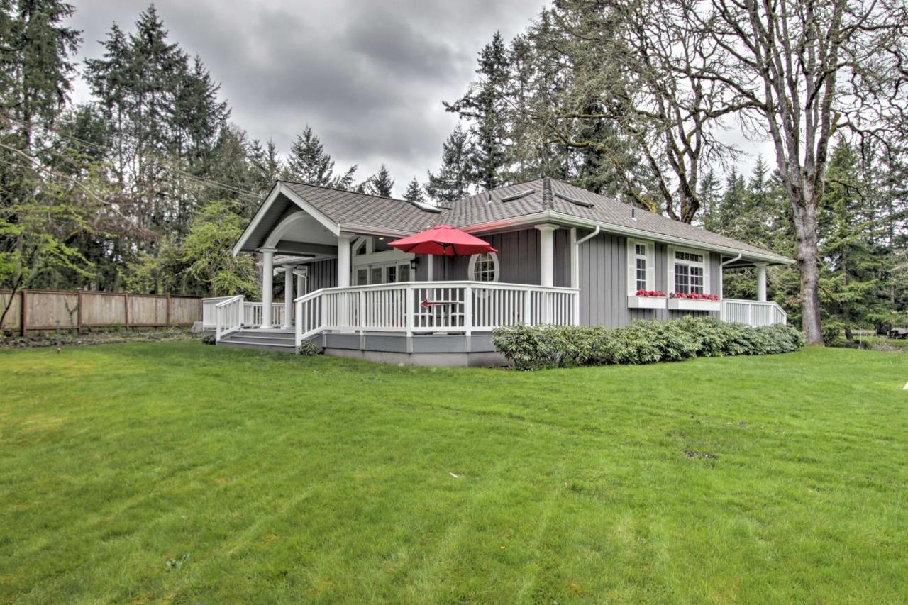 Contemporary Tacoma Cottage With Deck And Pond! Ngoại thất bức ảnh