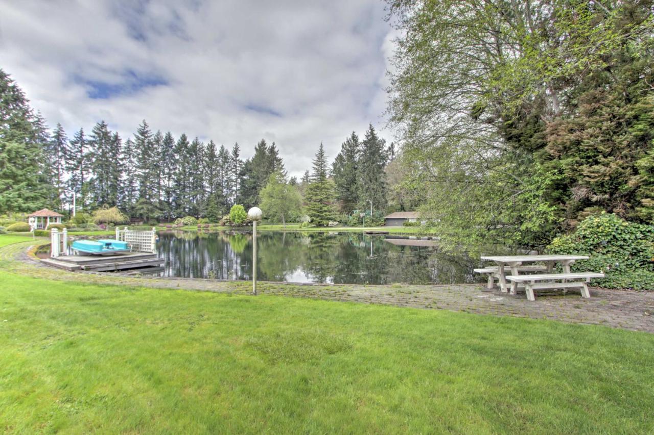 Contemporary Tacoma Cottage With Deck And Pond! Ngoại thất bức ảnh
